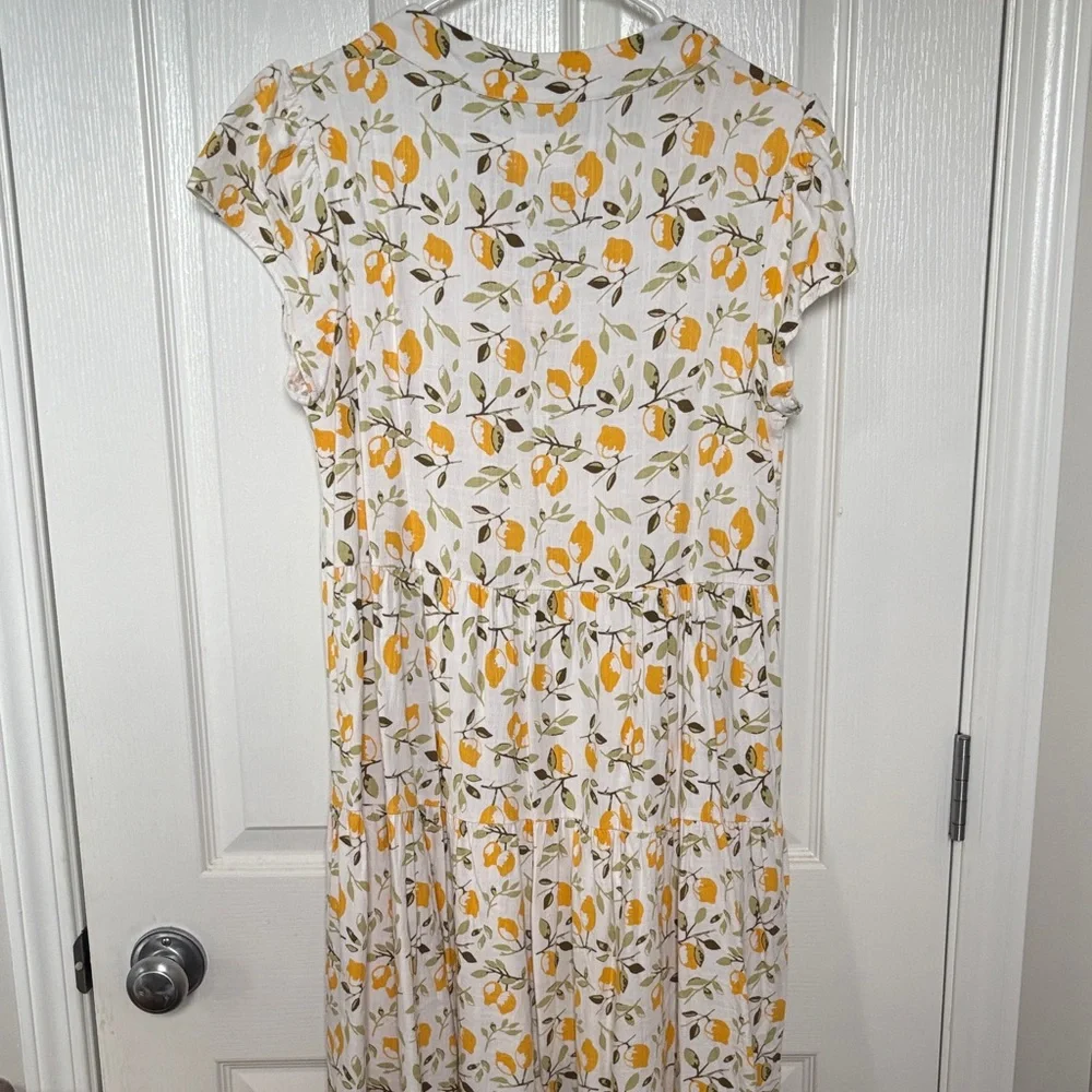 Jackson Rowe  Floral Tiered Midi Dress - Picture 3 of 4